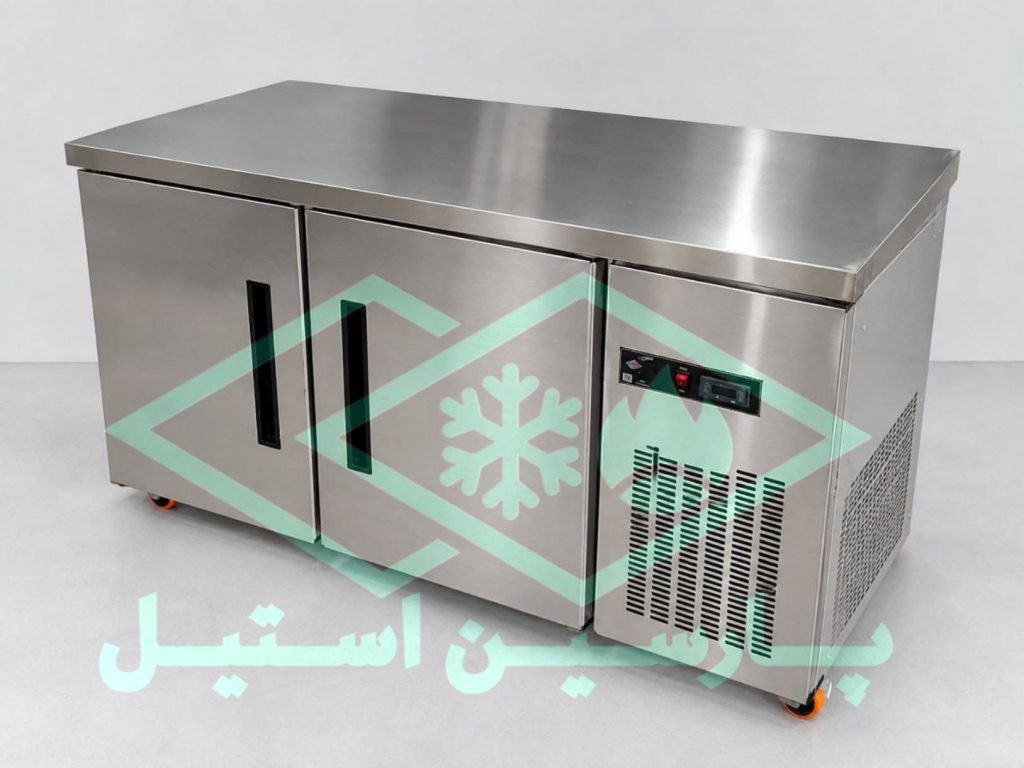 فریزر میزکاری استیل 150